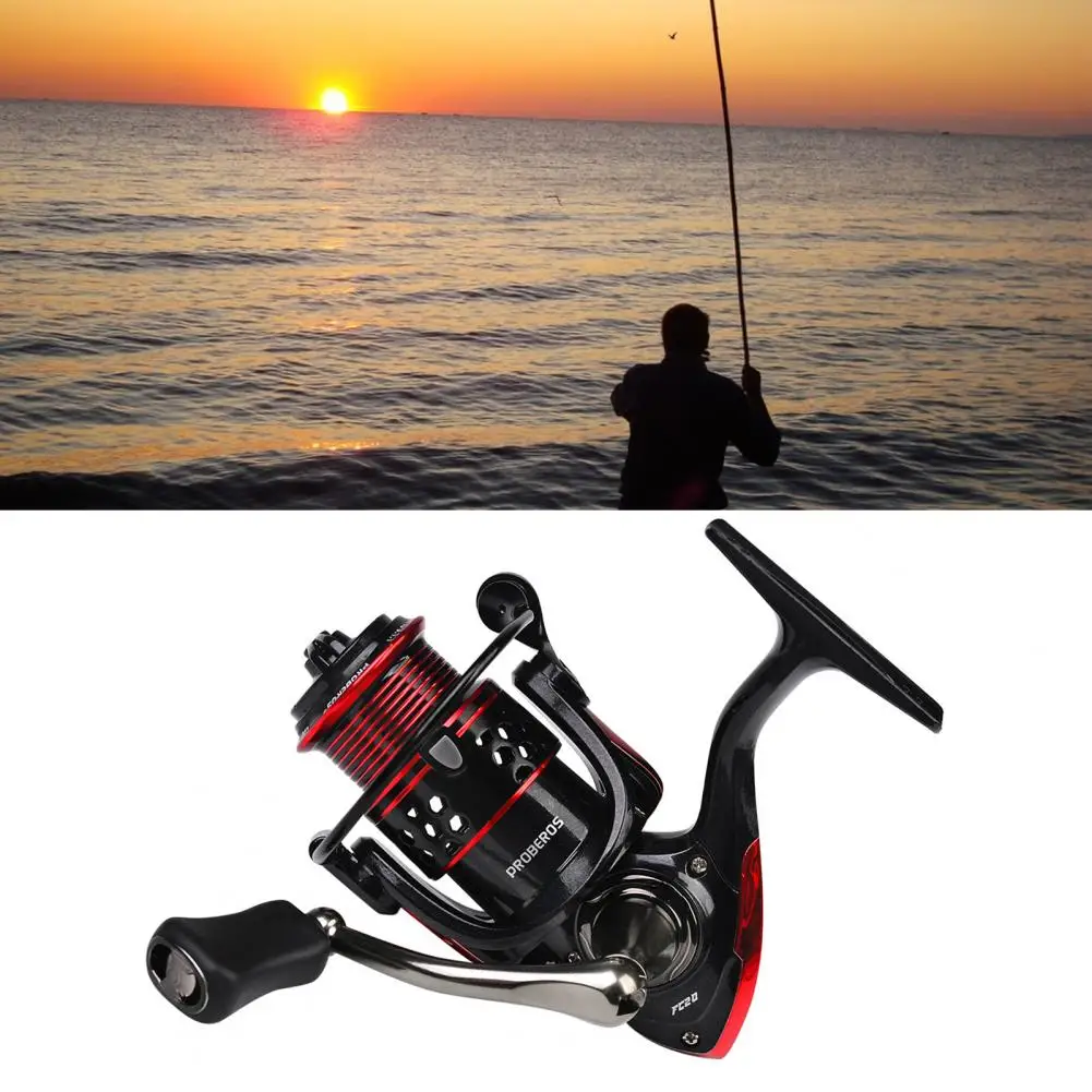 

PROBEROS Spinning Reel 3BB 11KG KN 5.1:1 Ultra-light Smooth High-speed Metal Long Casting Sea Fishing Wheel Fishing Gear