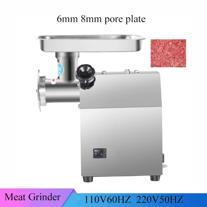 

Factory Price Kitchen Chopper 120kg/H Meat Mincer Grinder Fish Pork Grinding Mincing Machine Sausage Stuffer With Wholesale