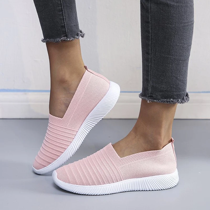 

2021 Women Sneakers Fashion Socks Shoes Casual White Sneakers Summer Vulcanized Shoes Women Trainers Tenis Feminino Flat