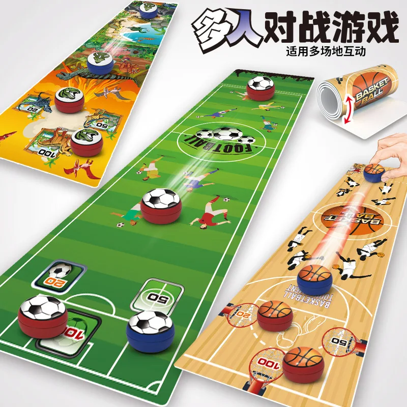 

Children's puzzle table game pad, football, curling, leisure sports, competitive parent-child interactive toys
