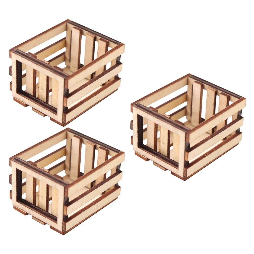 

Tiny Basket Miniature Wooden Crates Miniature Baskets Miniature Basket