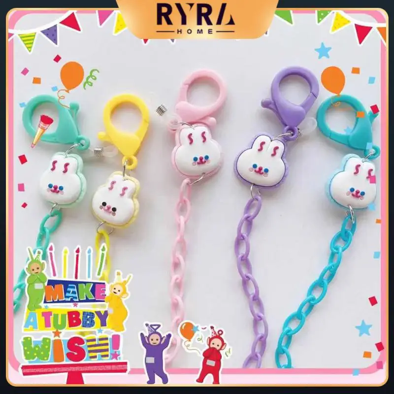 

Mask Hanging Rope Neck Cord Universal Mask Rope Hanging Belt Cartoon Bunny Acrylic Mask Rope Home Accessories Eyeglasses Chain