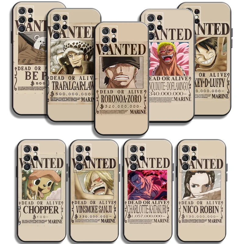 

One Piece Phone Cases For Samsung Galaxy S20 FE S20 Lite S8 Plus S9 Plus S10 S10E S10 Lite M11 M12 Cases Soft TPU Funda