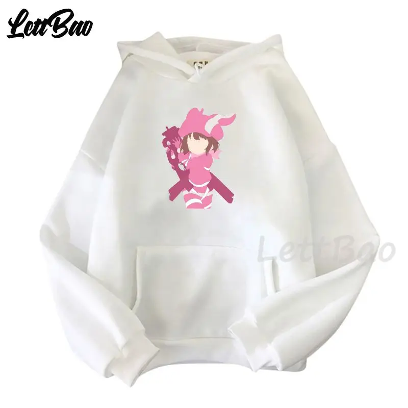 

Женский пуловер с длинным рукавом и карманами, в стиле японского аниме