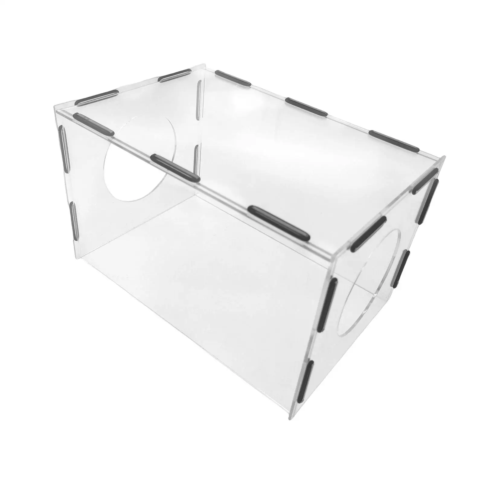 Полировальный пылесборник акриловый пылезащитный чехол с 2 отверстиями