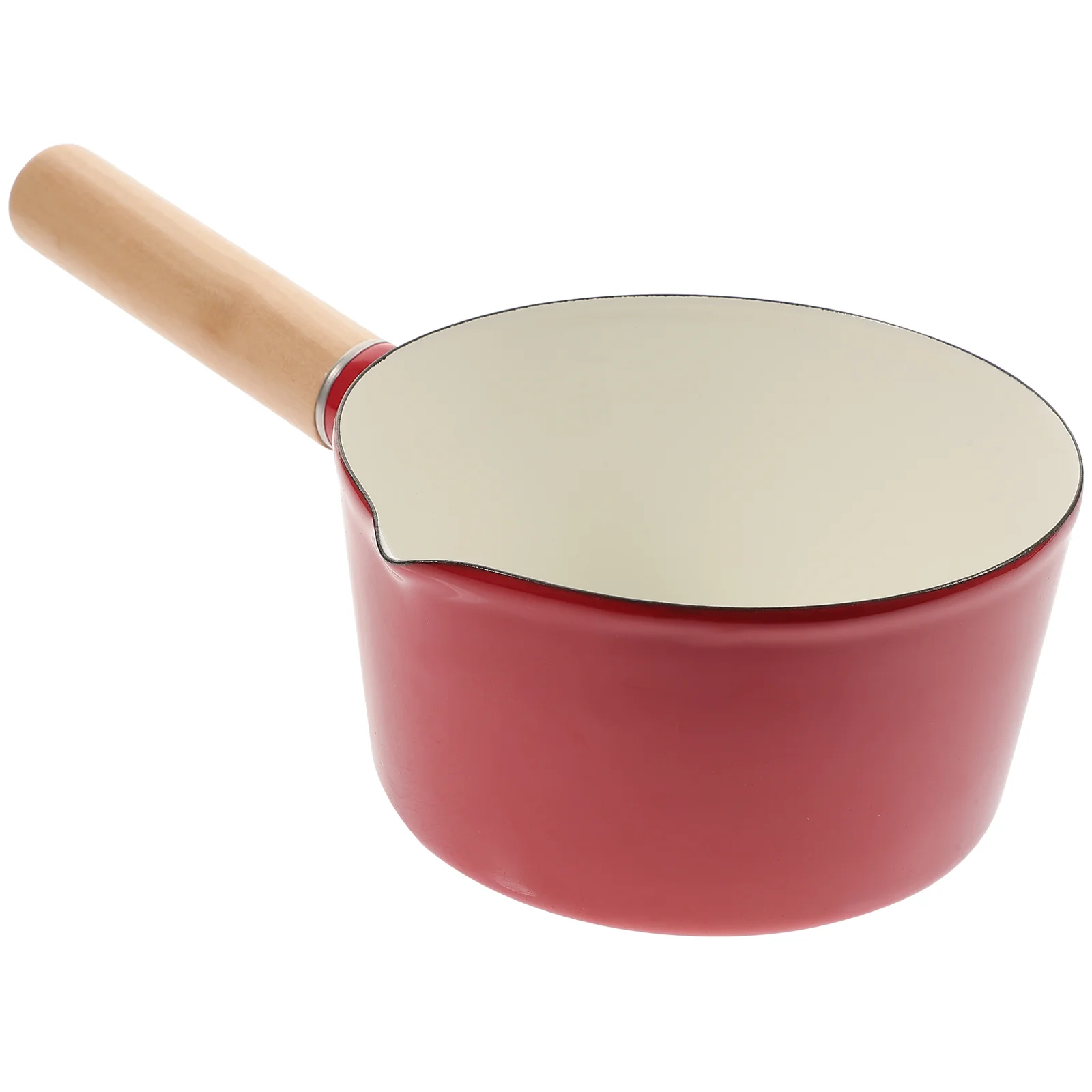 

Pot Pan Warmer Melting Butter Enamel Sauce Saucepan Cooking Chocolate Boiling Handle Pots Seasoning Melt Candy Cheese Baby