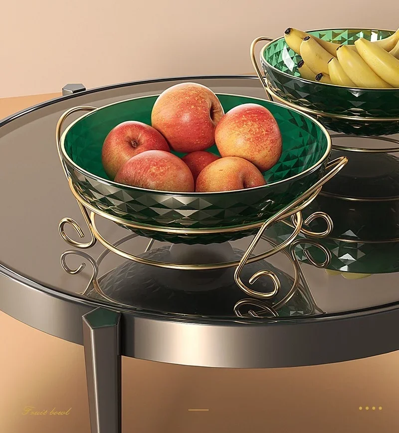 Роскошная Фруктовая тарелка в Европейском стиле креативная Золотая железная