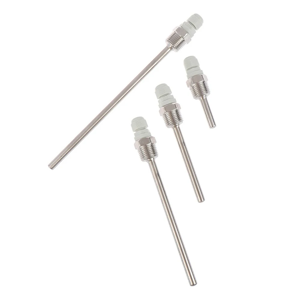 

Резьба Thermowell 200 из нержавеющей стали, 30-304 мм, резьба 1/2 BSP G для датчика температуры, 250 градусов Цельсия, максимальная температура 2 МПа, 1 шт.