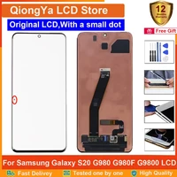 6 2 original with defect s20 display for samsung galaxy s20 g980 sm g980f g980fd g980fds lcd touch screen digitizer assembly