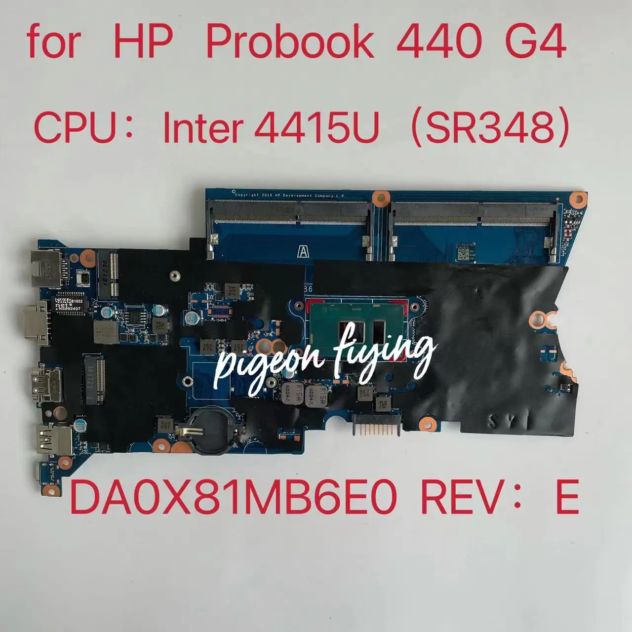 905798-001 905798-601 DA0X81MB6E0   HP ProBook 430 440 G4     Intel Pentium 4415U SR348 DDR4  