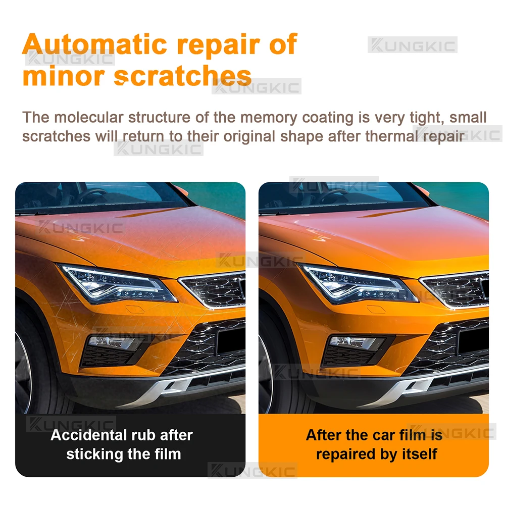 Фото Для Seat Cupra Ateca 2016 2017 2018 2019 фара из ТПУ, стойки B, защитная пленка для дверной чаши, наклейка против царапин, дымчатая прозрачная PPF №4