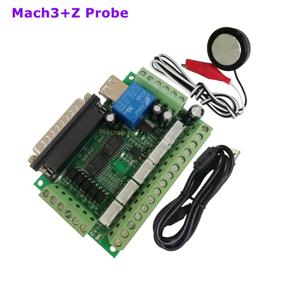 USB-контроллер mach3 разрывная плата 5 осей Φ 3 интерфейс карта движения фрезерные