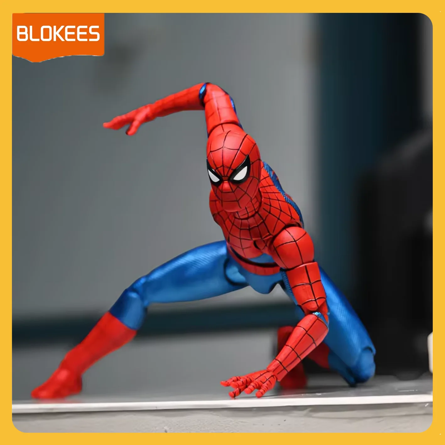 Фото BLOKEES Spider-Man: Новая серия Day Series, коллекционная подвижная фигурка, модель-конструктор, игрушка, украшение, подарок для мужчин, рождественский подарок №1