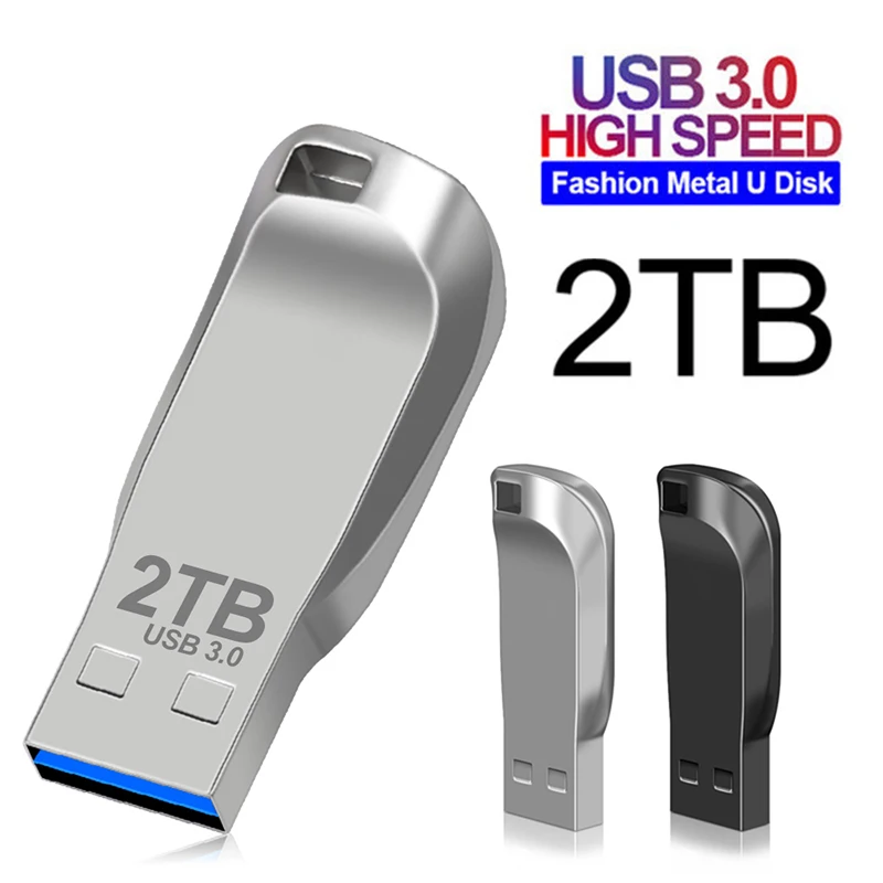 

Metal USB 3.0 Pen Drive 2TB Cle Usb Flash Drive High Speed TYPE-C Pendrive 512GB Waterproof Memoria Usb Flash Disk Adapters New