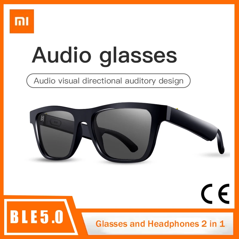 блютуз очки говорящие Xiaomi Очки Bluetooth Наушники Комбинированные Слушать Музыку