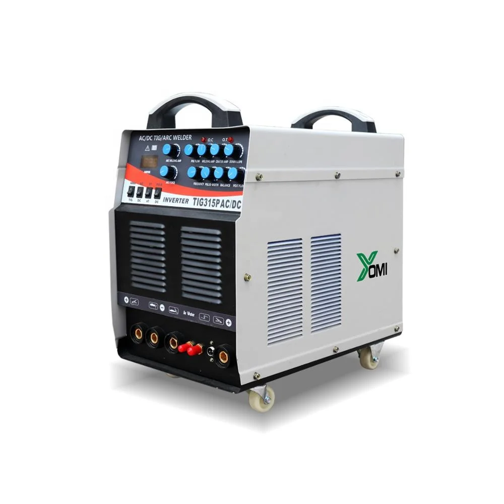 

High Frequency Aluminum Igbt Inverter Mma 380 220 Volts Pulse 315 Tig Ac Dc Welding Machine