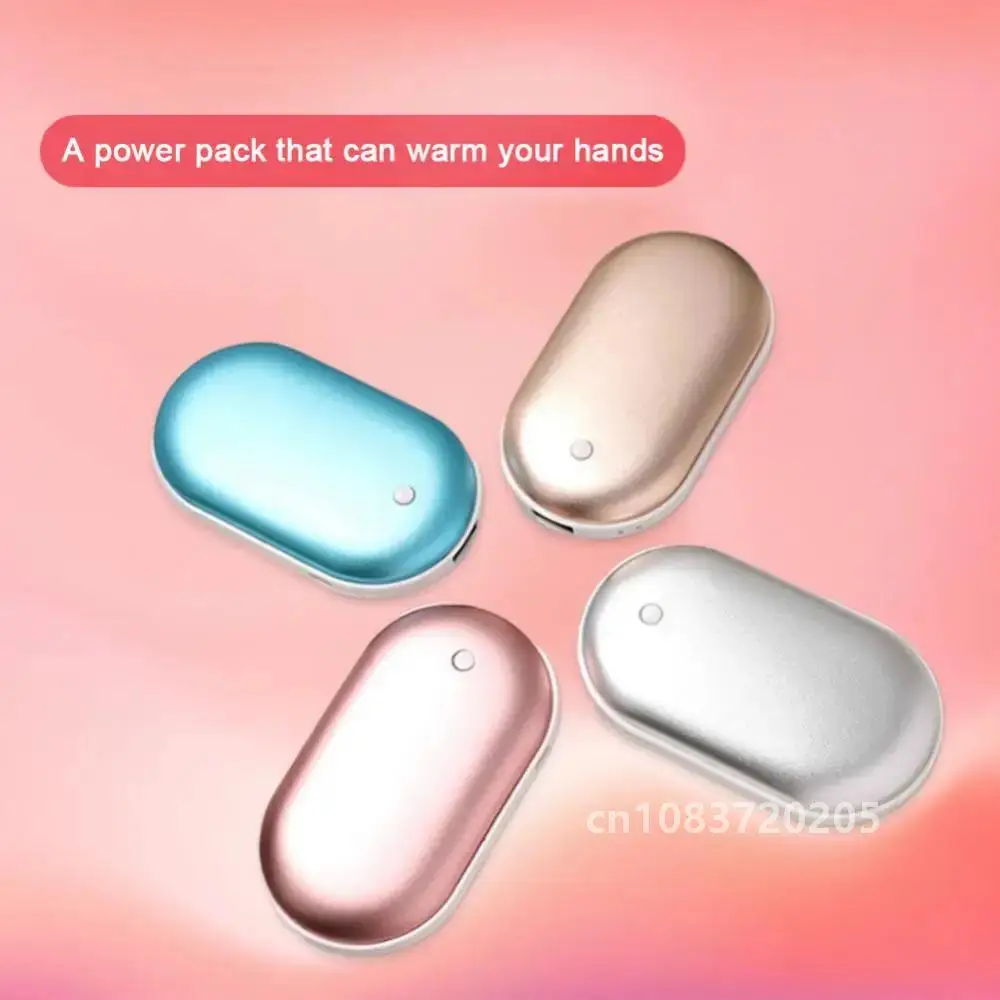 5200 мАч грелка для рук перезаряжаемая от USB удобная карманный мини-электрический