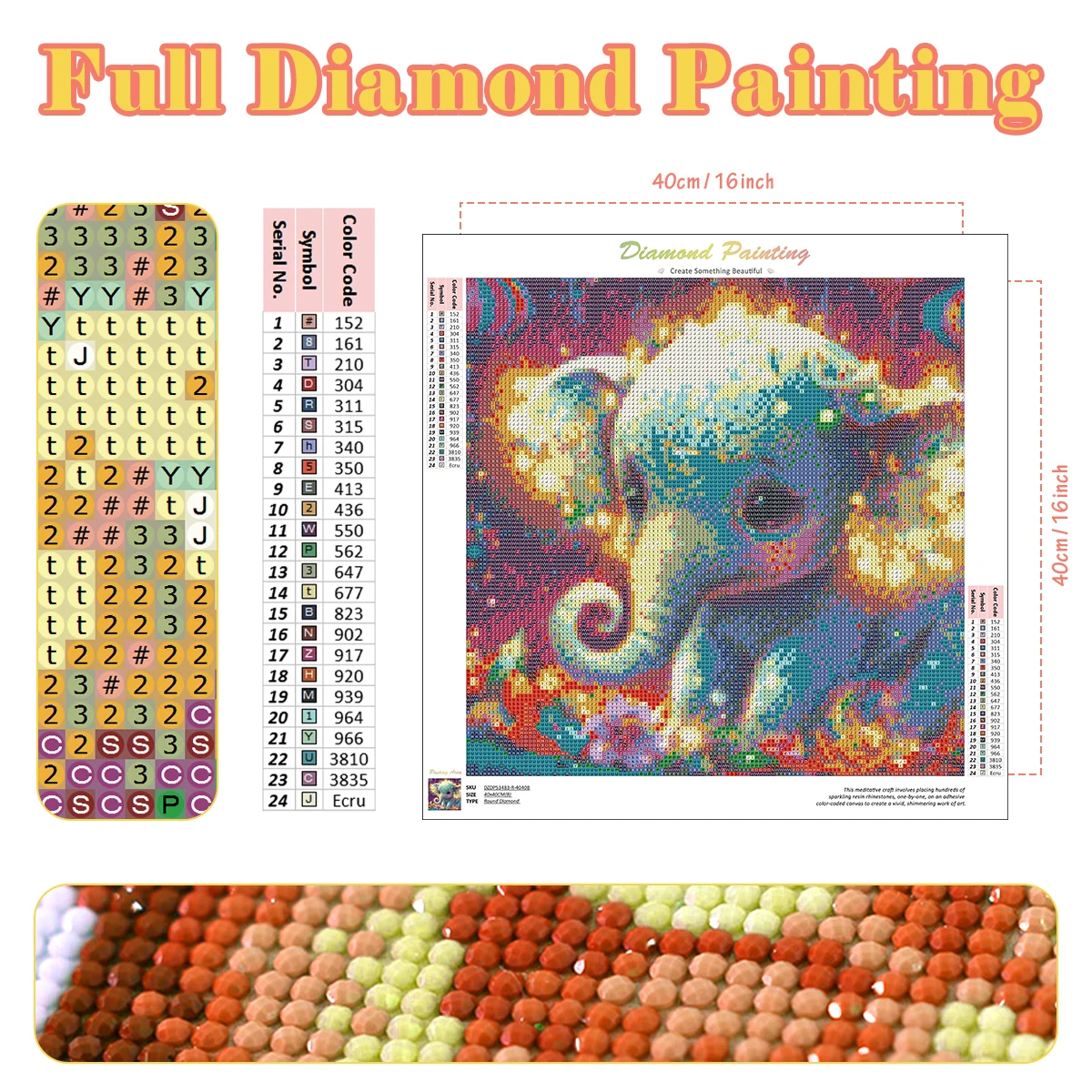 GATYZTORY алмазная фотография Новое поступление вышивка крестиком 5D мозаика