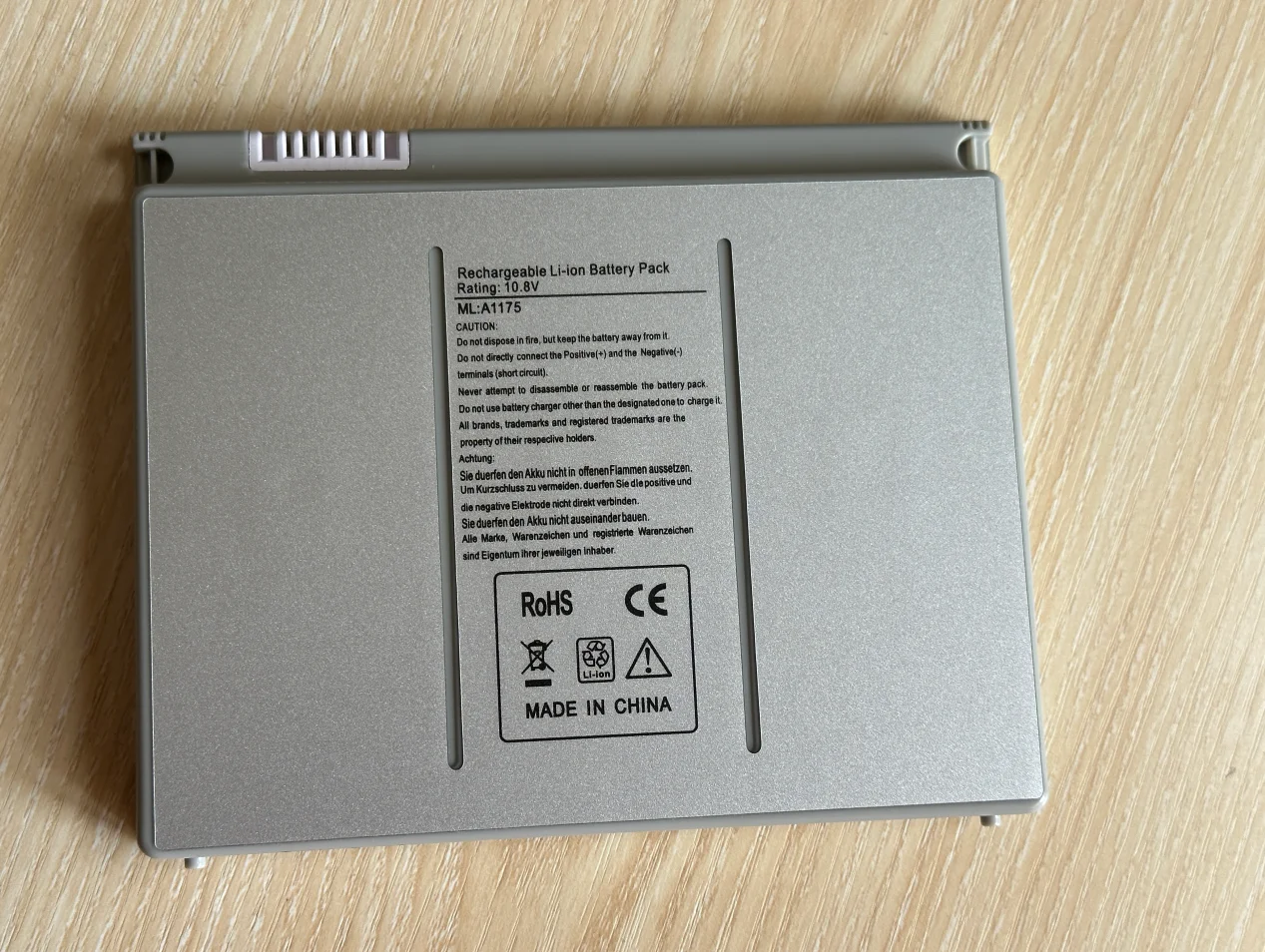 A1175 Аккумулятор для ноутбука Apple MacBook Pro 15 дюймов A1150 A1211 A1260 A1226 (2007-2008 лет) MA463 MA464 MA600