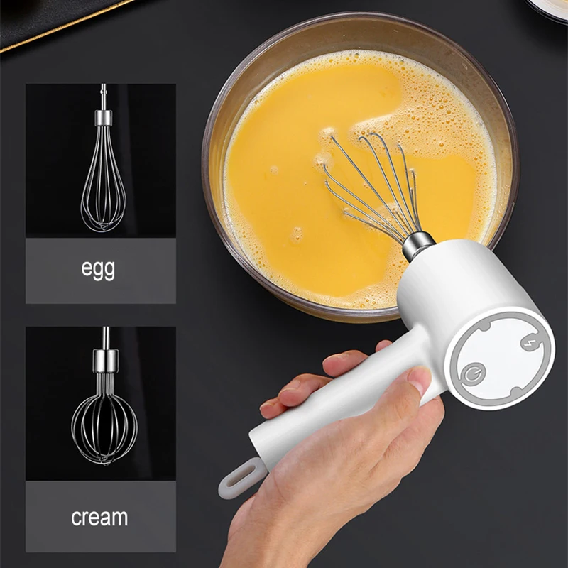 3 в 1 Электрический блендер беспроводной 3-скоростной Миксер для пищевых