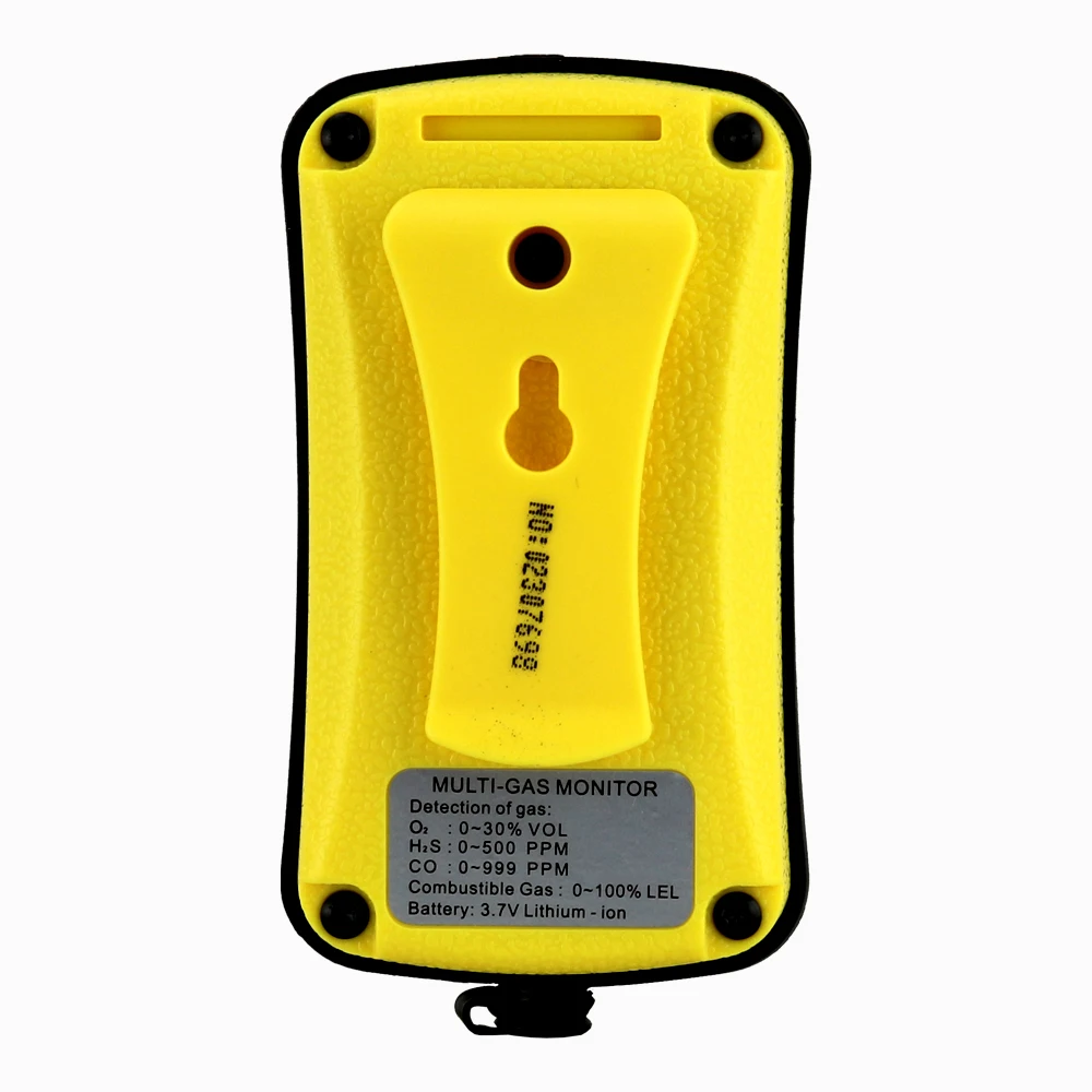 Мультигазовый монитор Ручной детектор газа Кислород O2 Гидротация H2S Детектор