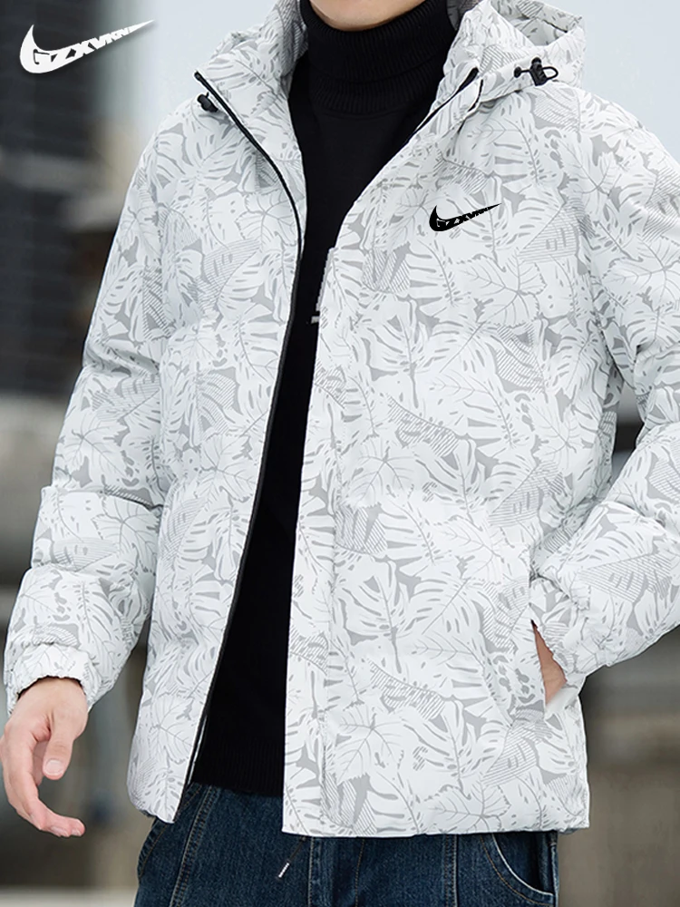 Resistance‍Keton down Jacket Cotton-padded Clothes Men's Autumn and Winter 2024 New Plus size Thickened Warm Camouflage Outer...