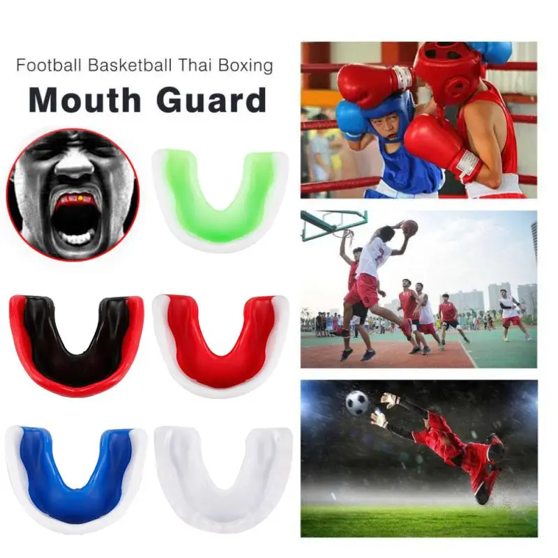 

Soft EVA Adult Mouth Guard Silicone Teeth Protector Mouthguard for Boxing Sport Football Basketball Hockey Karate Muay Thai 7