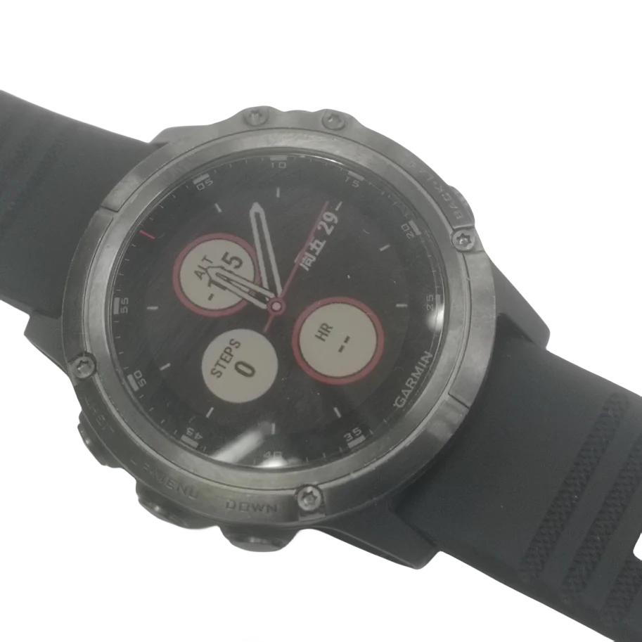Фото Восстановленные умные часы GARMIN FENIX5X PLUS APAC с GPS+WiFi+Beidou+ГЛОНАСС, водонепроницаемость 10ATM №2