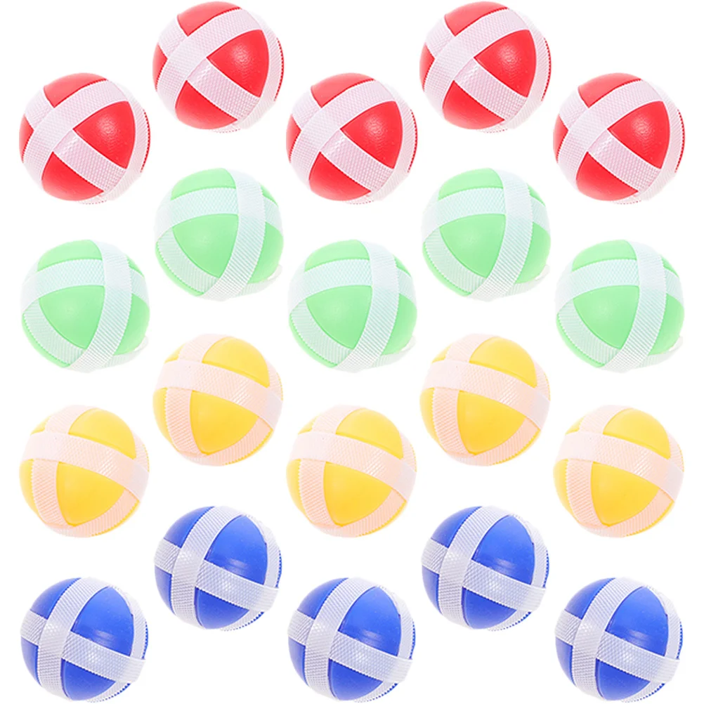 

20Pcs Funny Dart Board Sticky Balls Interactive Dart Balls Children Playthings