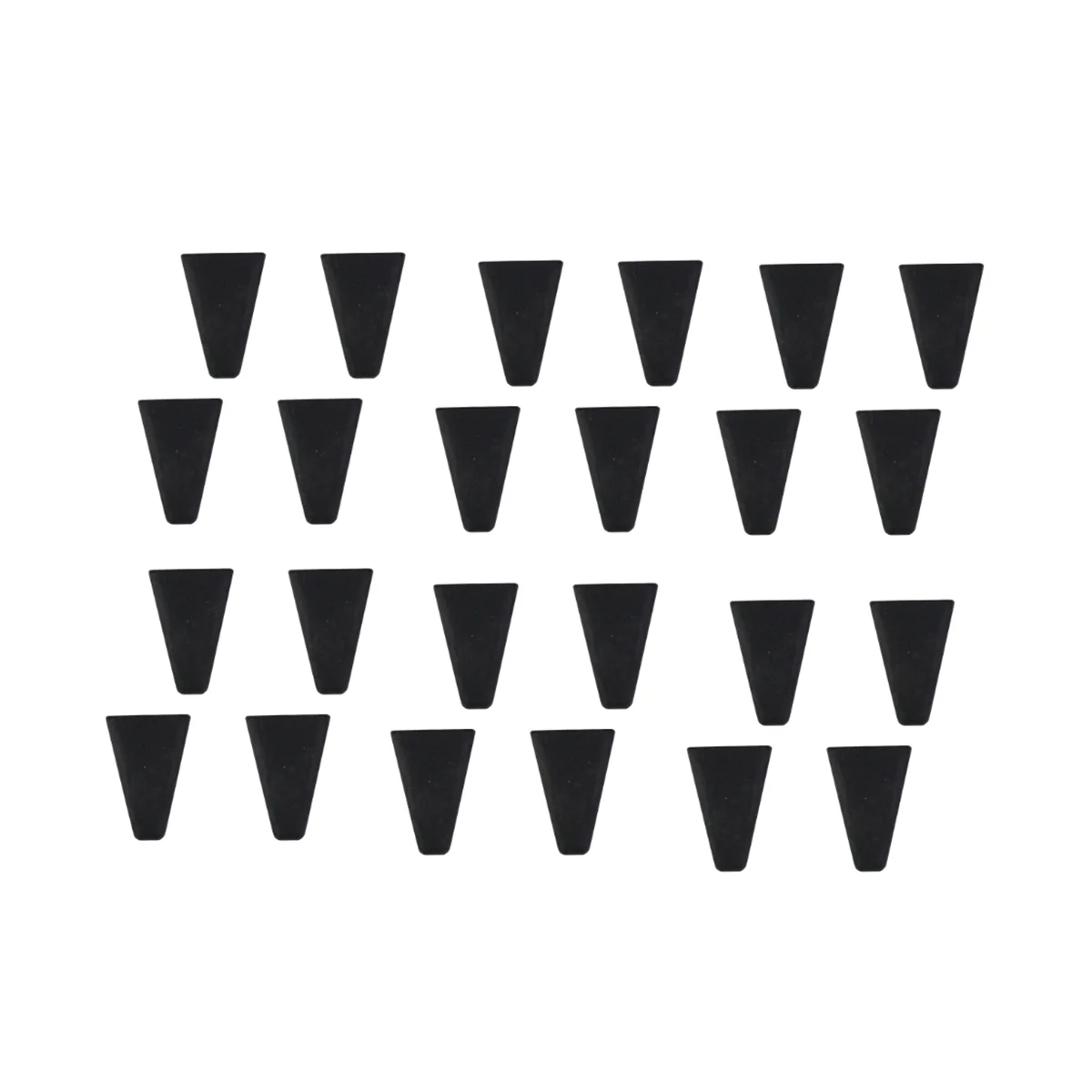 

24Pcs Replacement Rubber Bumpers for Dehydration Rack Dishwasher High Corner Cleaning Pad Non-Scratch Protective Covers