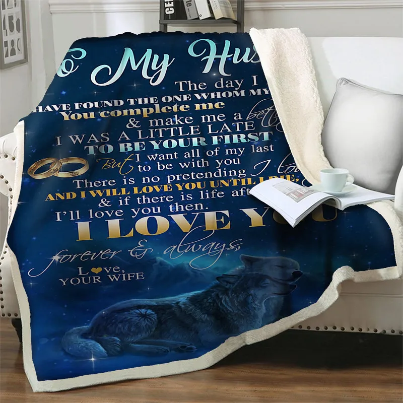 

Мягкие теплые фланелевые плюшевые одеяла с надписью «Мой муж», подарок на любовь, мягкие покрывала для кровати, дивана, простота мытья дома, покрывало для сна