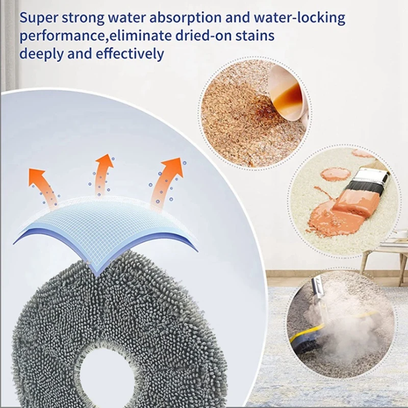 20 шт. ткань для швабры EUFY X9pro подметального робота вакуумная швабра Dragram чистая