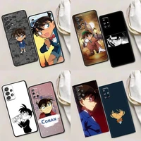 anime detective conan phone case for samsung a01 a02 a03s a11 a12 a21s a32 a41 a72 a52s 5g a91 a91s case soft silicone