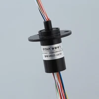22mm diameter 18channel 2a capsule slipring power conductive joint src 22 182 a electric brush collecting ring