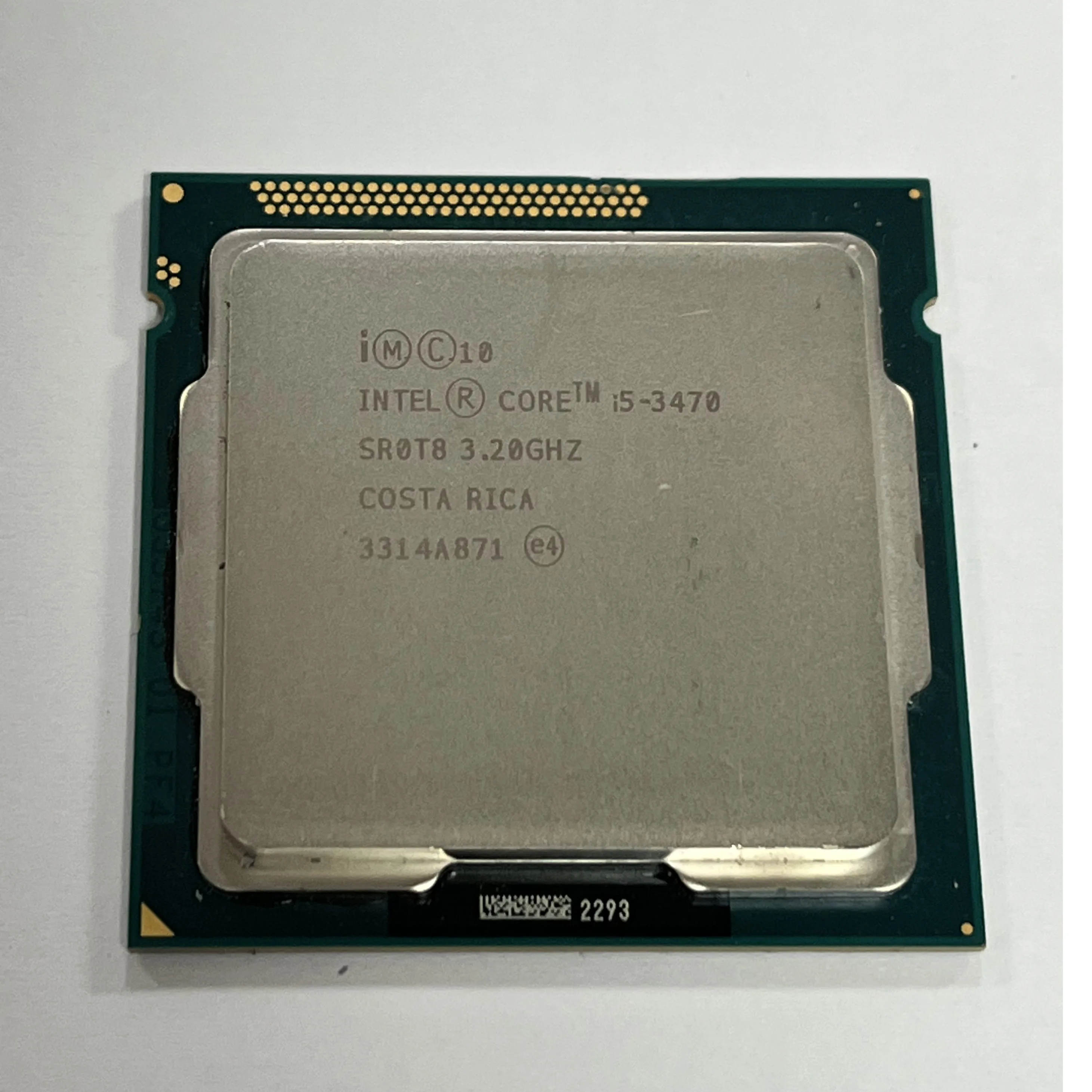Intel i5-3470 i5 3470 SR0T8 3 2 ГГц Quad-Core Процессор 6 м 77 Вт LGA 1155 | Электронные компоненты и
