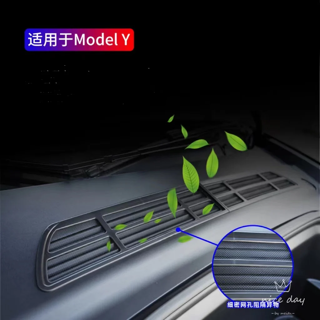 

Защитная крышка для воздухозаборника с защитой от насекомых, сетчатый воздухозаборный фильтр для решетки воздухозаборника Tesla Model Y, автомо...