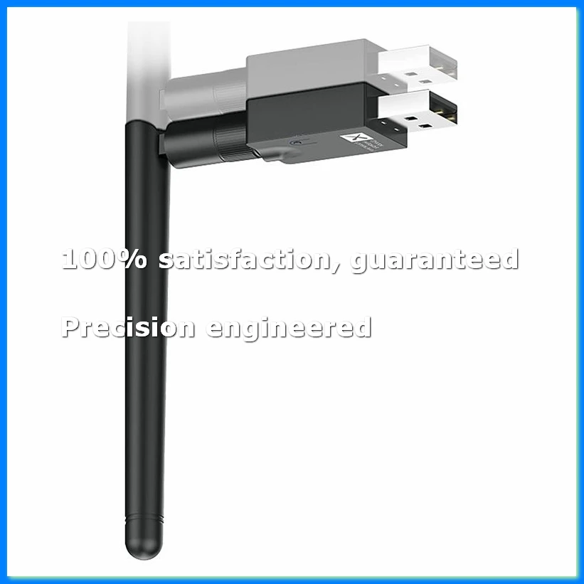 Фото USB-адаптер Bluetooth 5.2, беспроводной USB-приемник-передатчик Bluetooth с поддержкой Win10/8/7, Linux/PS 4-5/Android-A09I №1