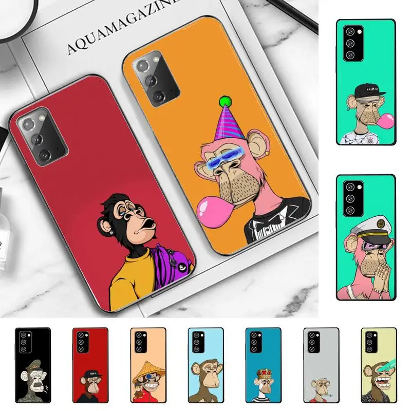 

Sports brand shoe NFT Ape Club Phone Case for Samsung Note 5 7 8 9 10 20 pro plus lite ultra A21 12 72