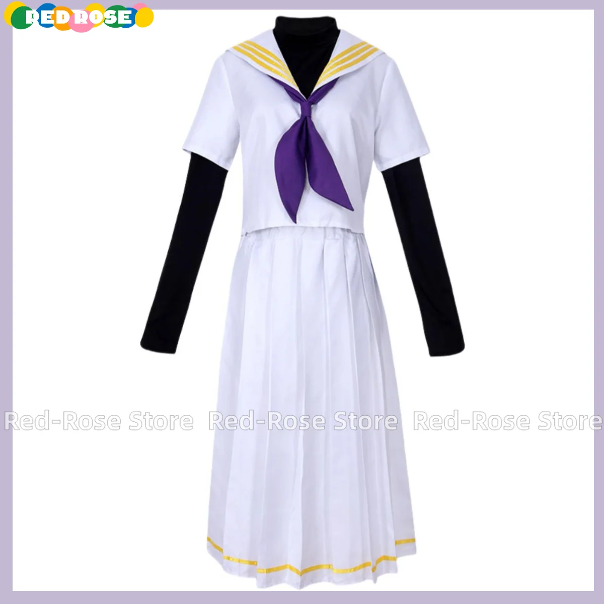 Костюм для косплея Kozeki Ui из аниме игры Синий архив парик с капюшоном пальто JK