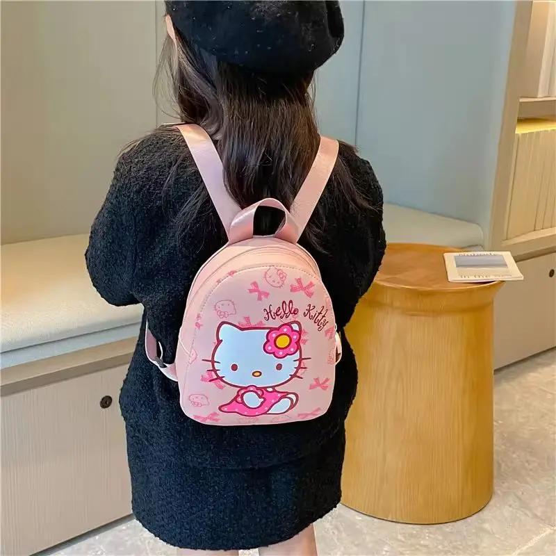 Sanrio детский сад Hello Kitty Kuromi рюкзак Snoopy школьные сумки для девочек Kawai мультфильм