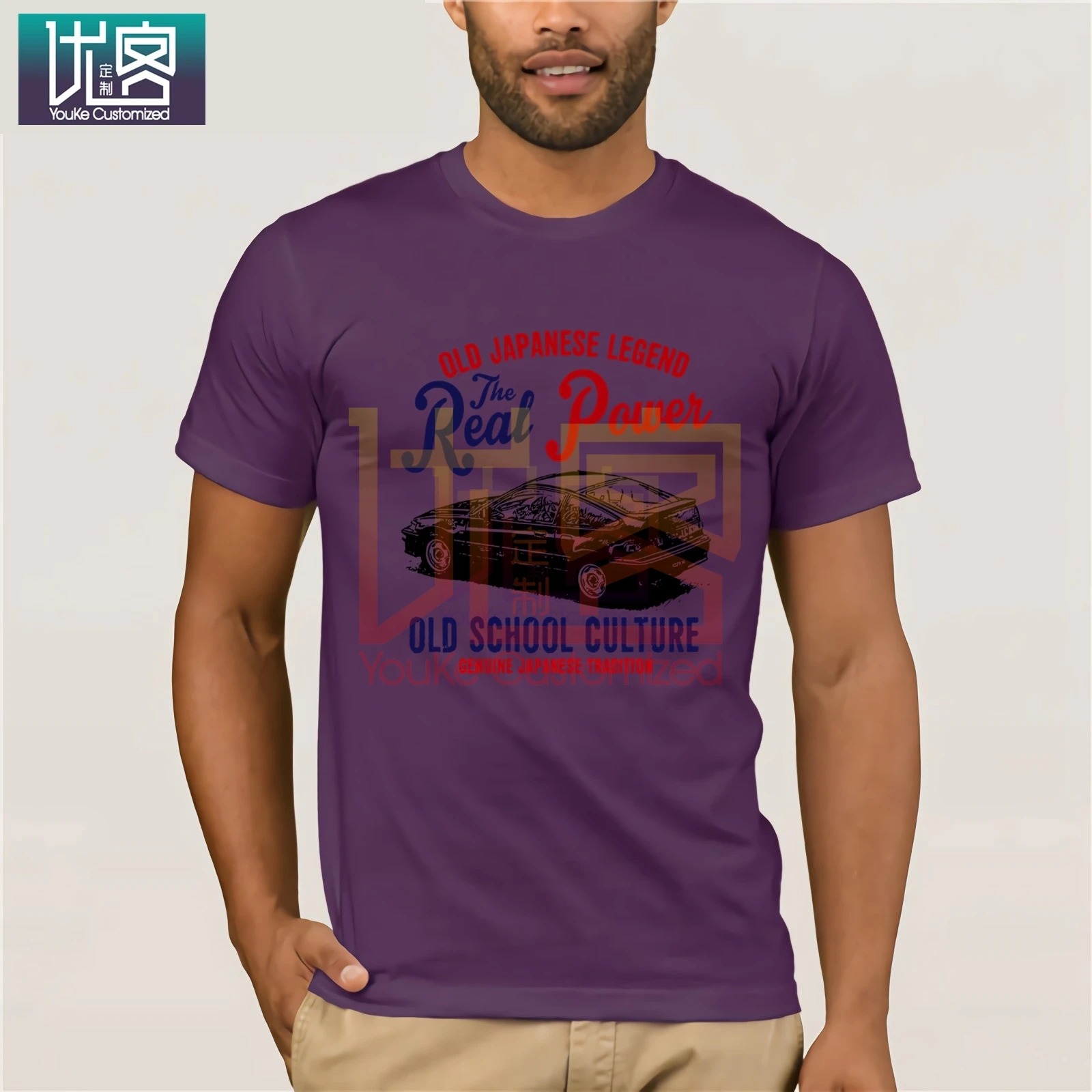 2022 летние хлопковые футболки с коротким рукавом Мужская одежда Винтажная