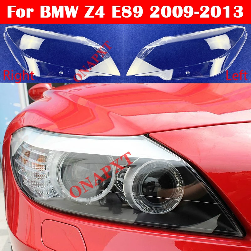 Для BMW Z4 E89 2009-2013 Автомобильная передняя стеклянная линза налобный прозрачный