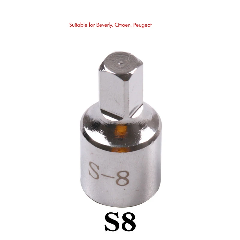 8 мм квадратная головка сливная заглушка разъем M16 S17 S8 с приводом 1/2 дюйма 3/8