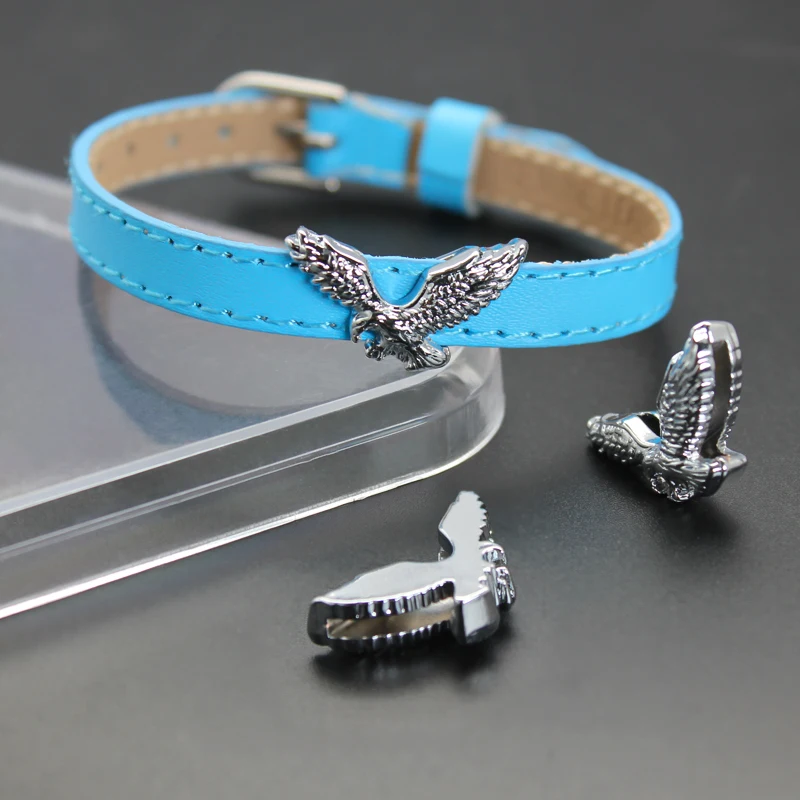 10 шт., подвески-орлы диаметром 8 мм