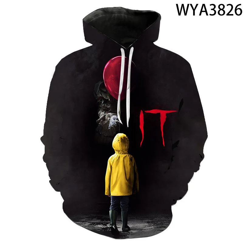 

Джокер с 3D принтом для мужчин и женщин, уличная одежда, топы для мальчиков и девочек, детские худи, свитшоты, модная повседневная куртка с дли...