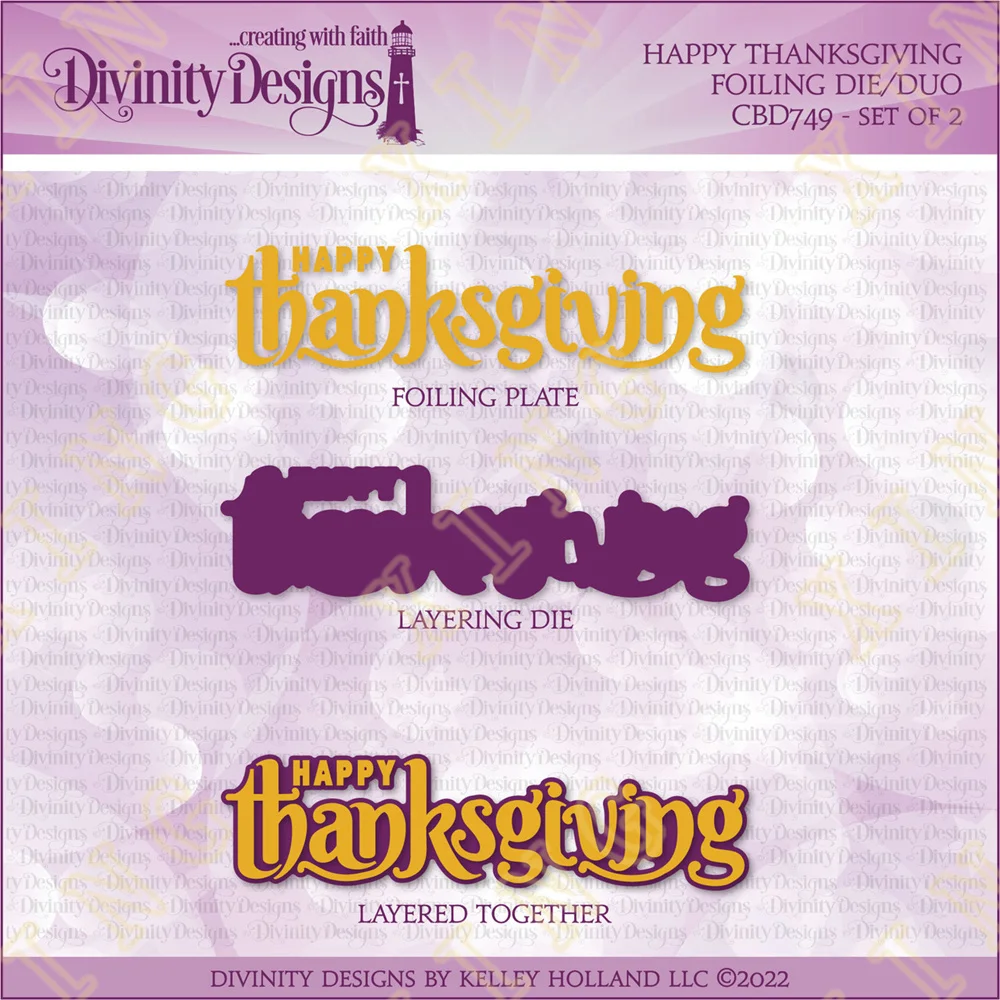 

Happy Thanksgiving Metal Craft Cutting Dies Hot Sale Embossing Mold Scrapbook Paper Template Decoration 2022 New Arrival