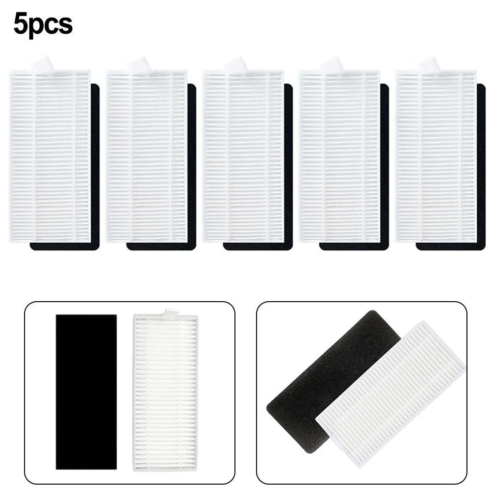 

5pcs Filters Repalcement For Dser RoboGeek 20T / 21T / 22T / 23T Vacuum Cleaner Spare Parts Accessories