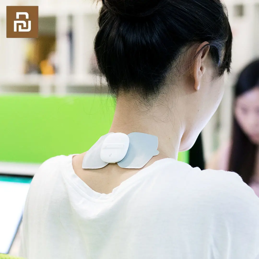 

Электрический массажер Youpin Leravan для расслабления всего тела, терапия мышц, волшебный Сенсорный Массаж с наклейками, уличный спортивный мини-массажер для спины