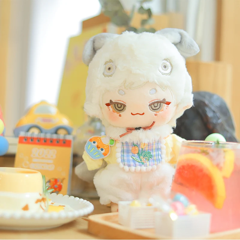 

Limited 40/20/15cm Cute Plush No Attribute Moth With Wings Scarf Plushies Stuffed Toy IDOL Fans Collection Gift