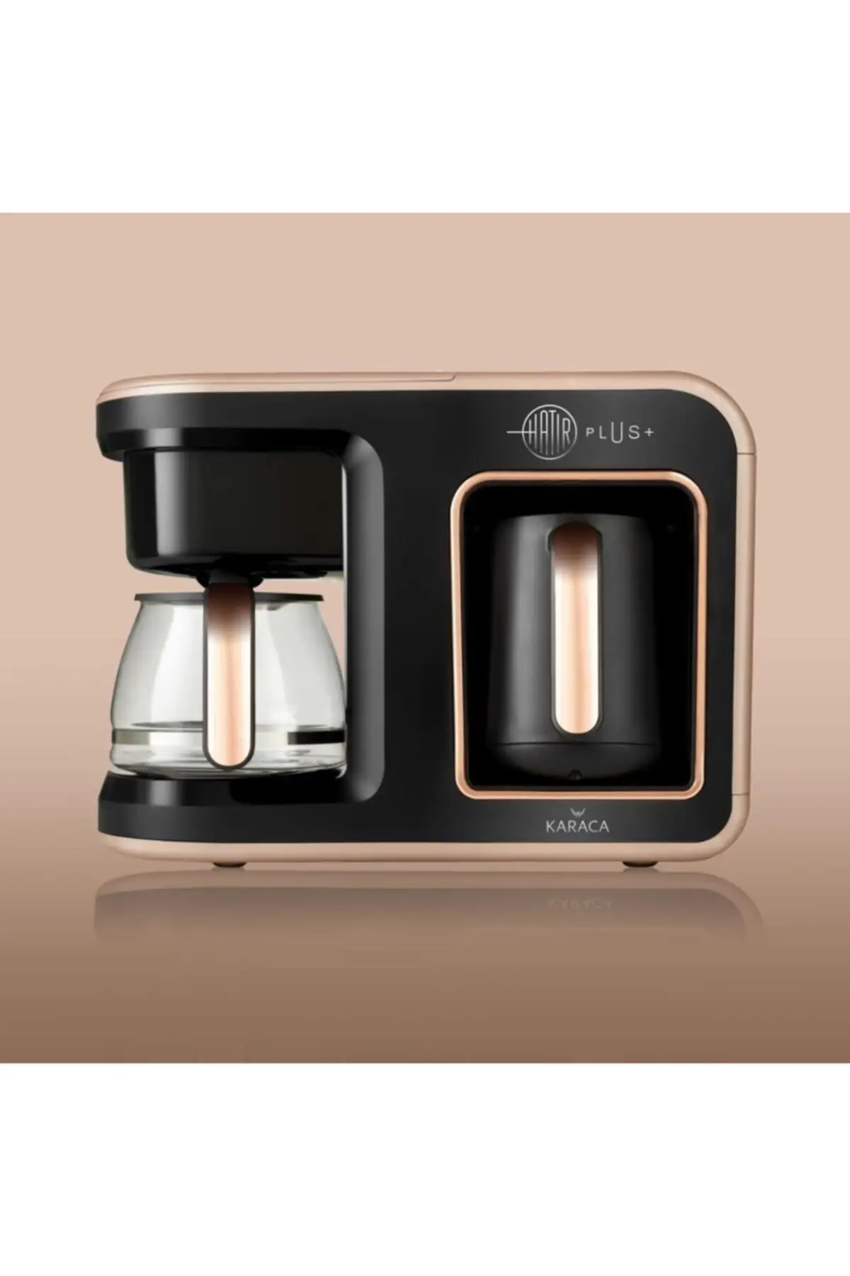

Hatir Plus 2in 1 Coffee Machine Rosie Brown